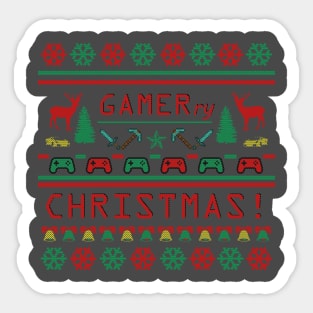 Christmas Ugly Sweater Sticker